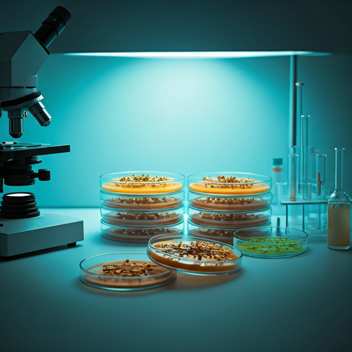 Análisis microbiológico en laboratorio