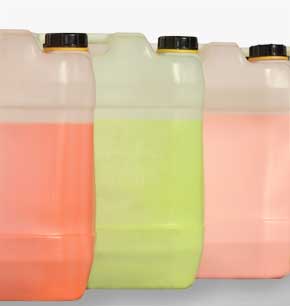 Bidones con emulsiones
