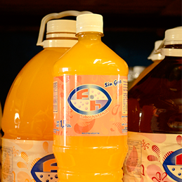 Agua saborizada de Naranja