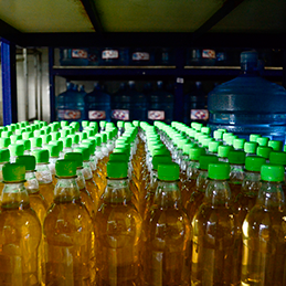 Producción embotellada