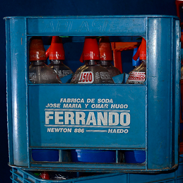 Cajón de Sodas con Rótulo